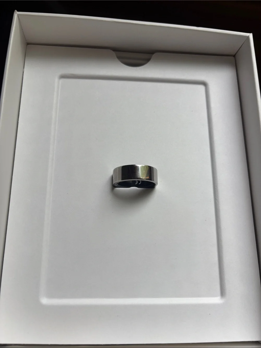 ULTRAHUMAN Ring Fitness Tracker - Silver Size 8